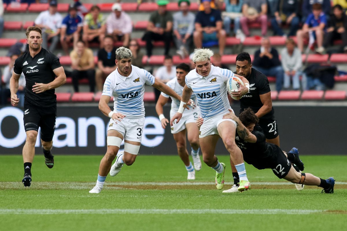 Lucho González fue uno de los destacados de Argentina en Toulouse