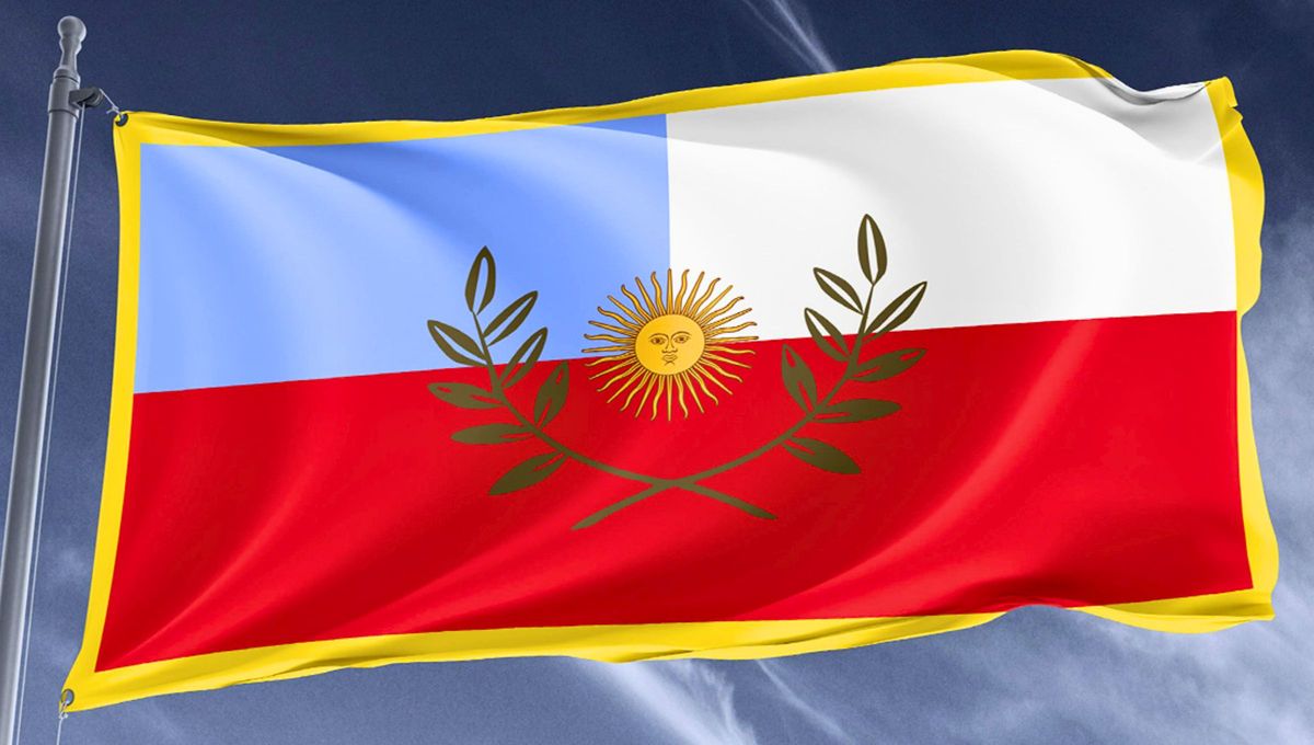 La bandera tiene una proporción de 1:2. La bandera tiene una proporción de 1:2.