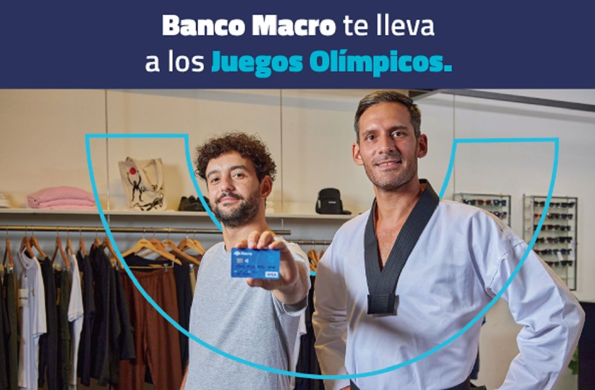 Hasta el 16 de junio, los clientes de Banco Macro que utilicen sus Tarjetas de Crédito y Débito Visa Macro sumarán chances para participar de sorteos para viajar con un acompañante.