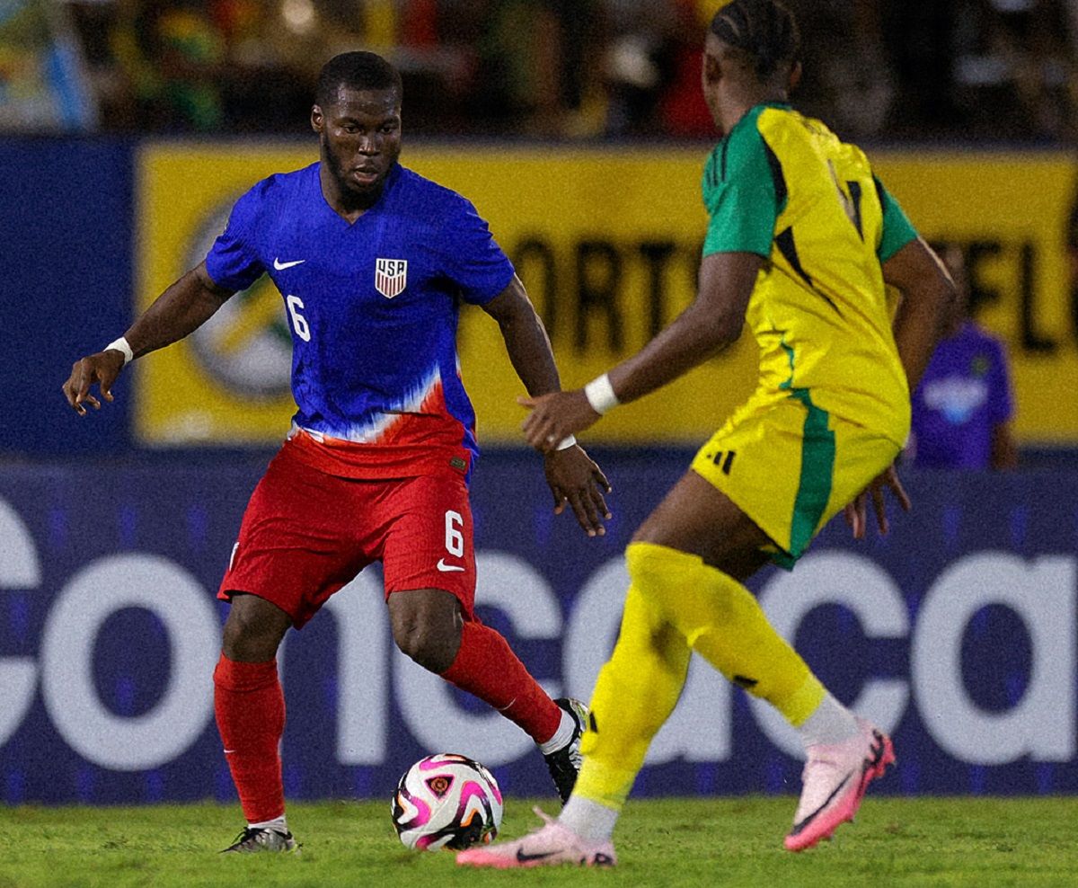 Estados Unidos visitó a Jamaica en la ida de los cuartos de final.