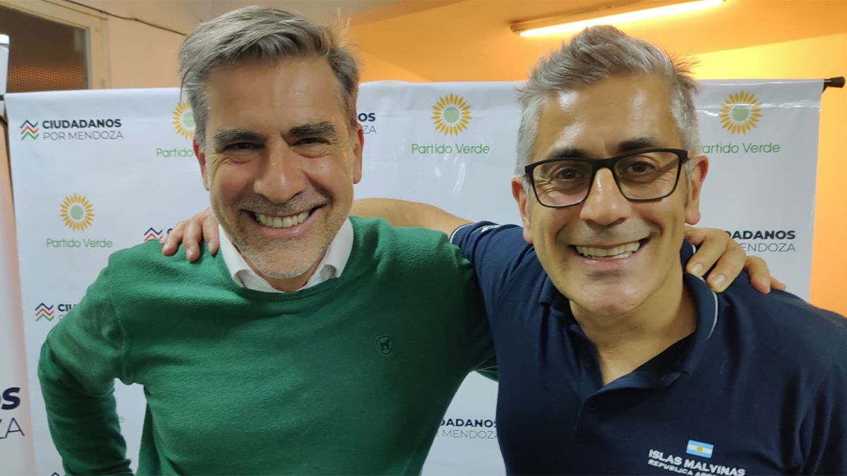 Los dos principales candidatos del Partido Verde