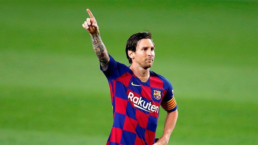 El festejo de gol de Messi generó preguntas y encendió la polémica