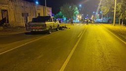 El choque frontal se produjo cerca de las 22 en Rivadavia este miércoles 15 de abril. El choque frontal se produjo cerca de las 22 en Rivadavia este miércoles 15 de abril.