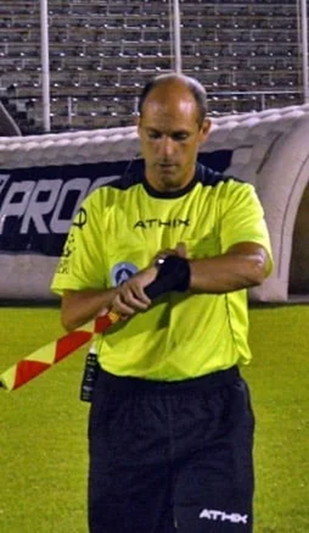 Ramiro Cabrera, el juez que cruzó a Federico Beligoy. Ramiro Cabrera, el juez que cruzó a Federico Beligoy.