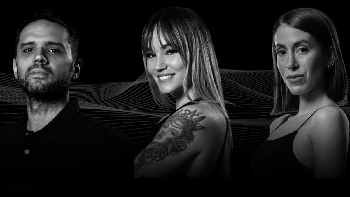 Pablo Galera, Renata Rizatto y Rocío Portillo.