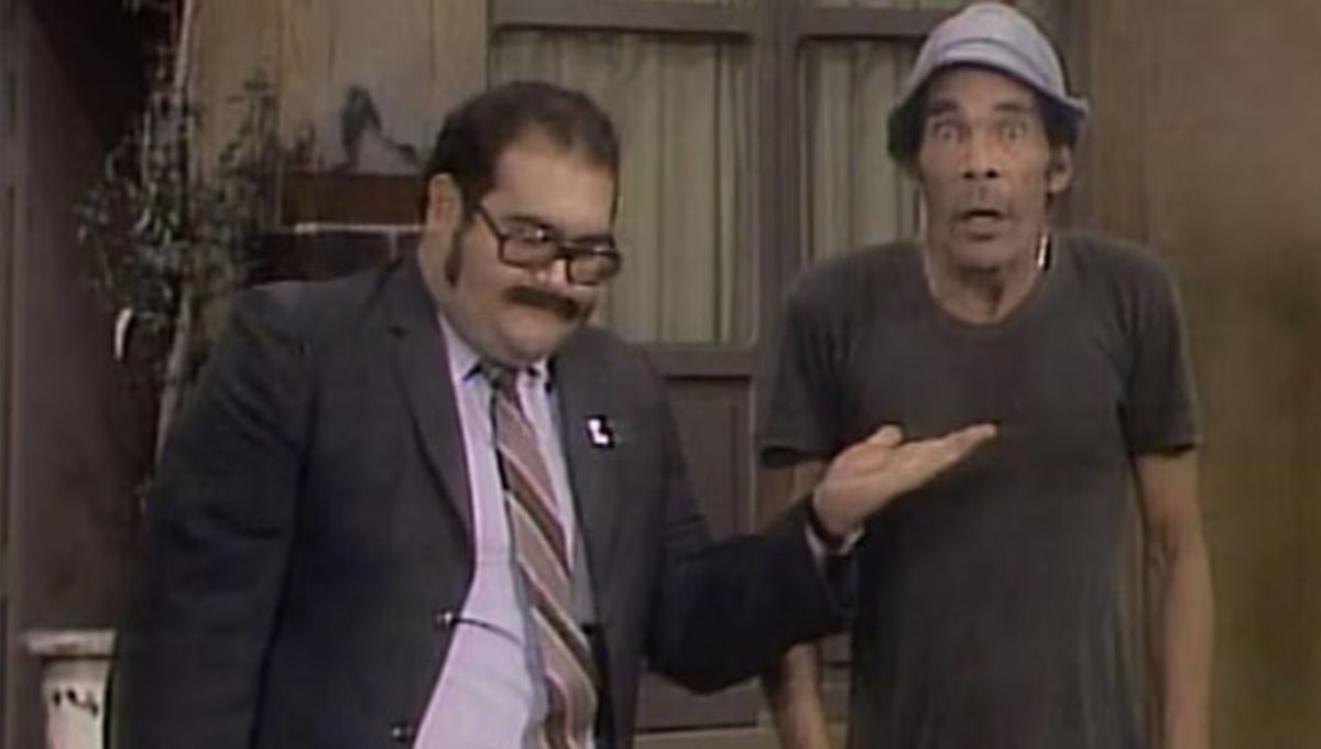 El Señor Barriga cobrándole la renta a Don Ramón. El Señor Barriga cobrándole la renta a Don Ramón.