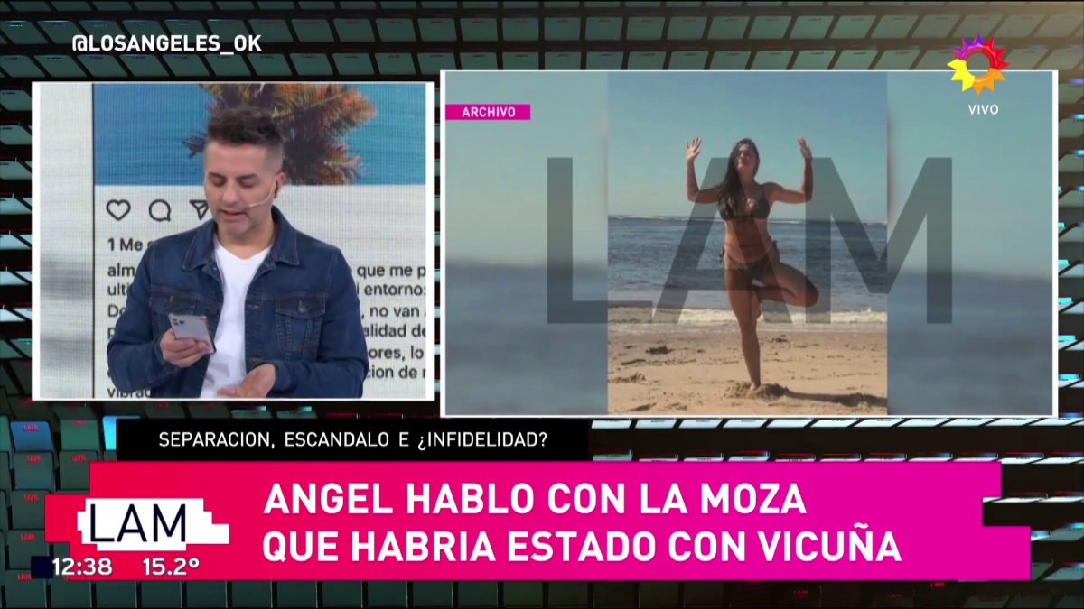 ¡En bikini! Aparecen fotos de la moza, con la que Benjamín Vicuña engañó a la China Suárez