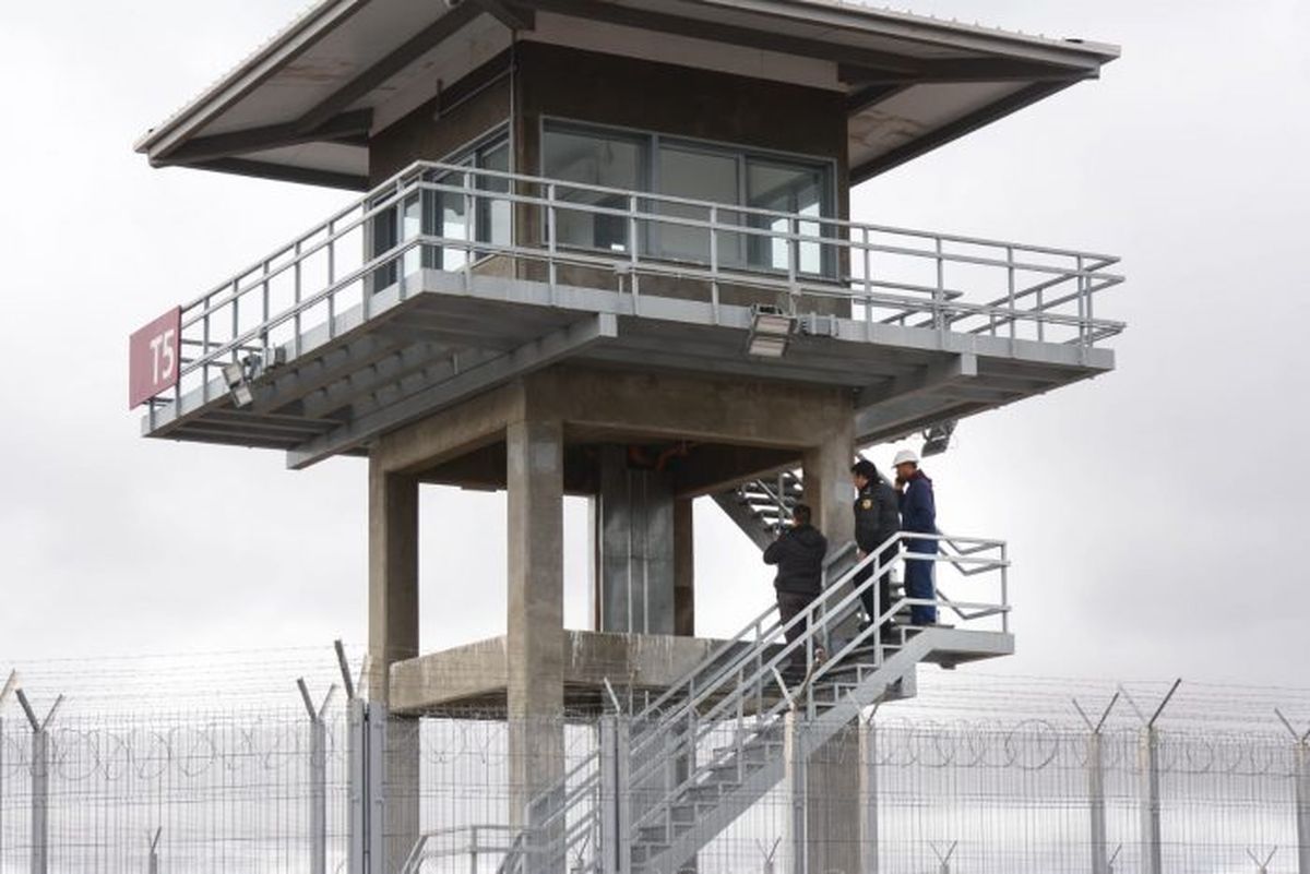 Torre de control de Almafuerte II. Torre de control de Almafuerte II.
