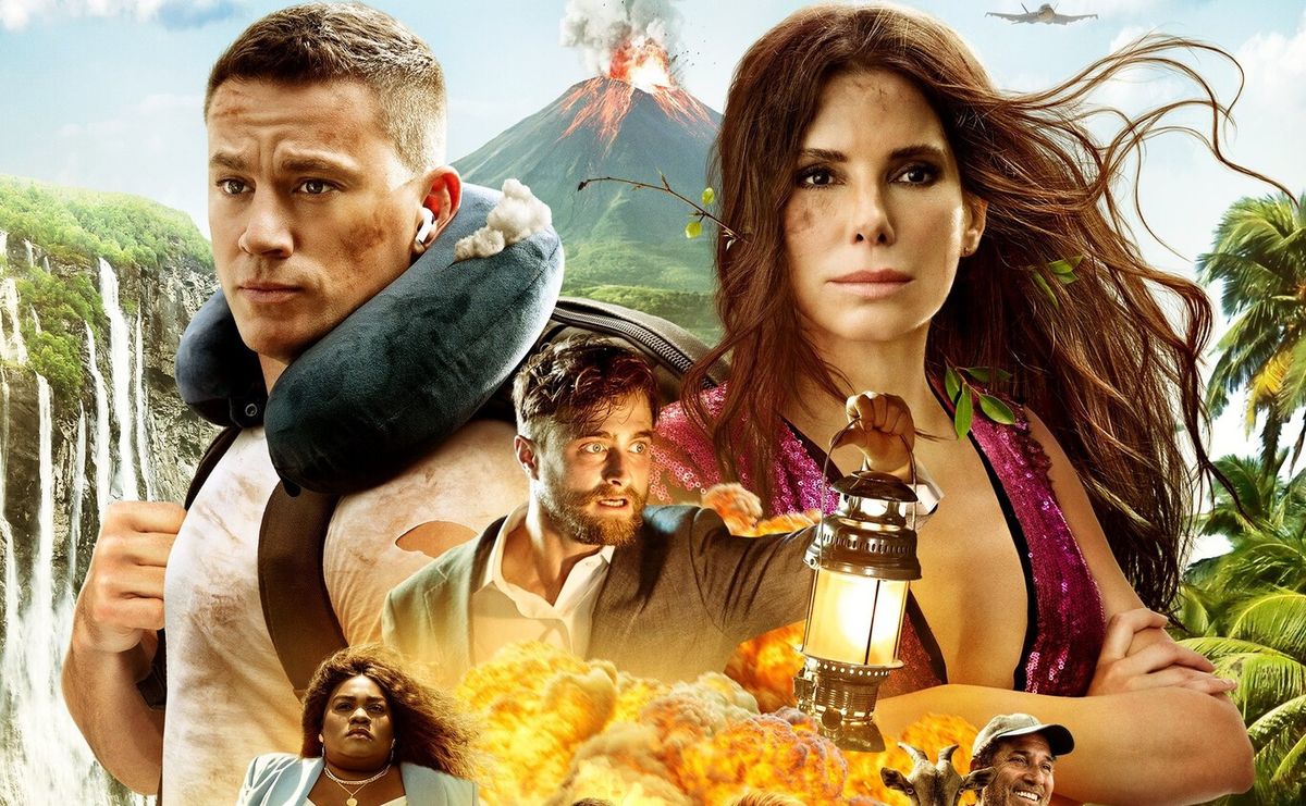 Sandra Bullock y Brad Pitt la rompen con La ciudad perdida. Sandra Bullock y Brad Pitt la rompen con La ciudad perdida.