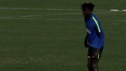 Quién es este chico que entrenó con la Primera de Boca
