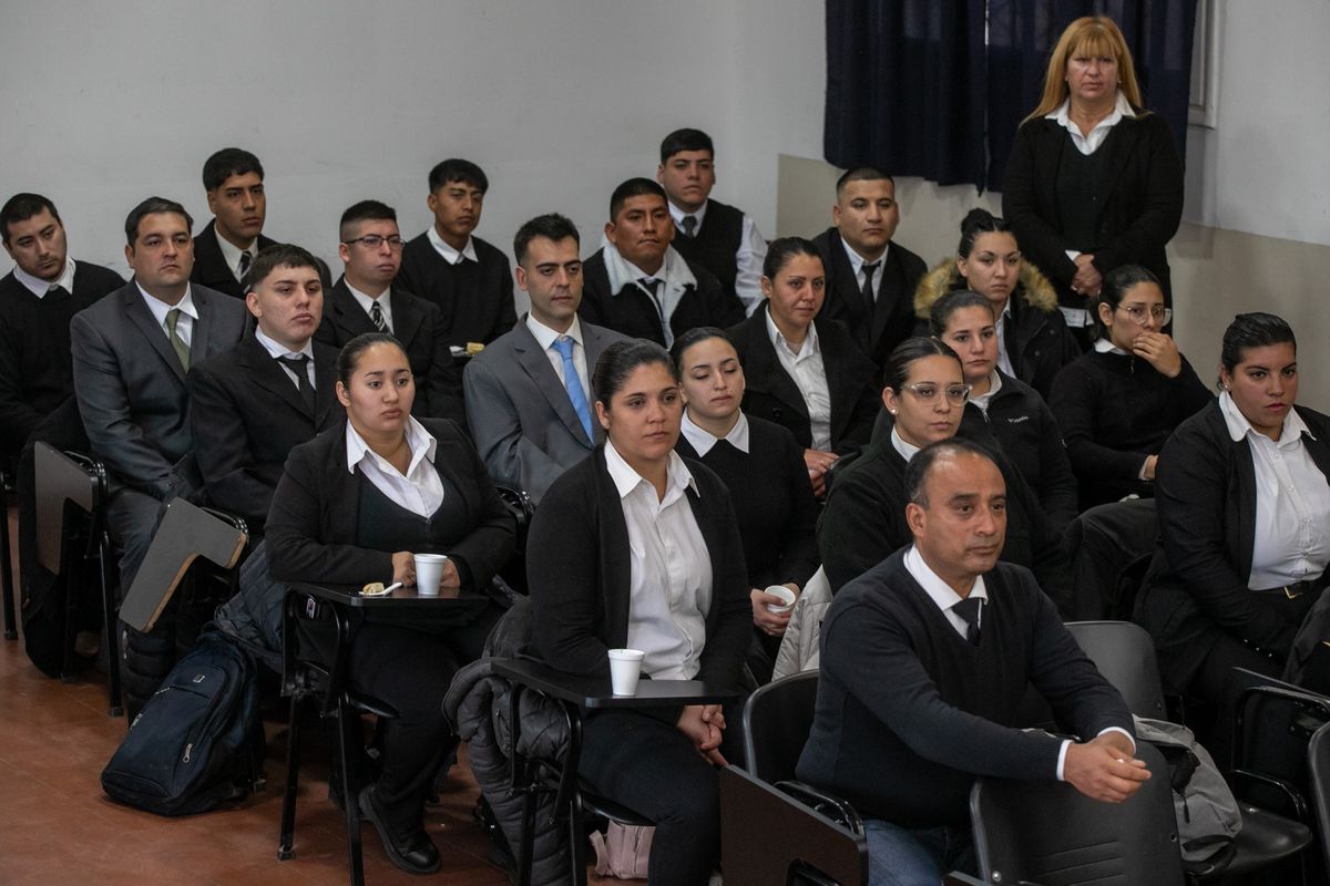 Integrantes del cuerpo de seguridad ciudadana de Luján. Integrantes del cuerpo de seguridad ciudadana de Luján.