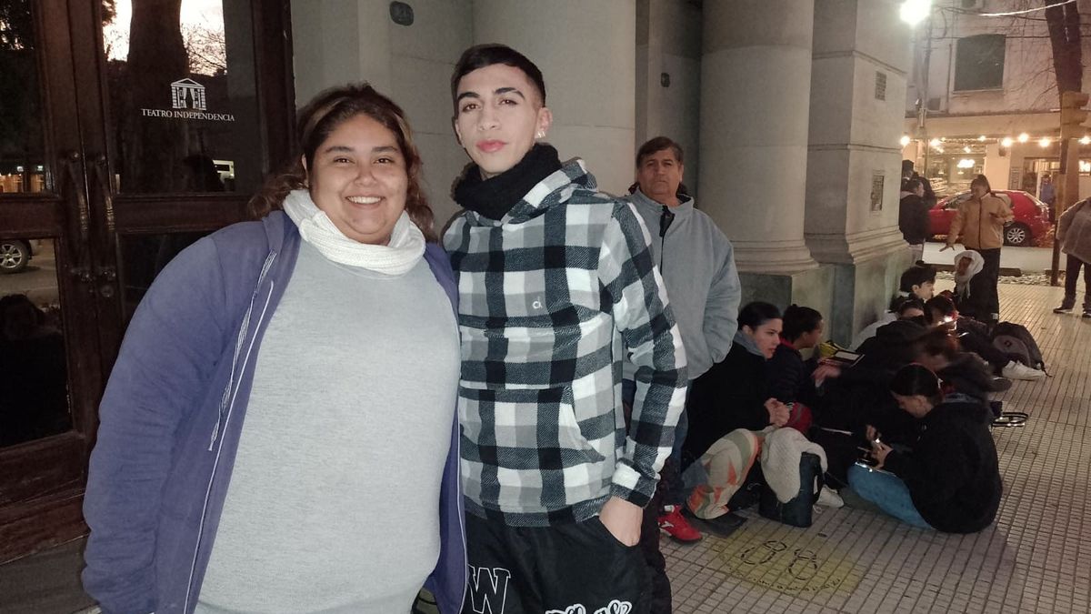 Braian Muñoz y Marianela Lucero. Ambos de San Juan.