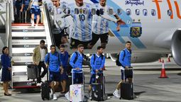 La Selección Argentina llegó a Doha para jugar el Mundial Qatar 2022