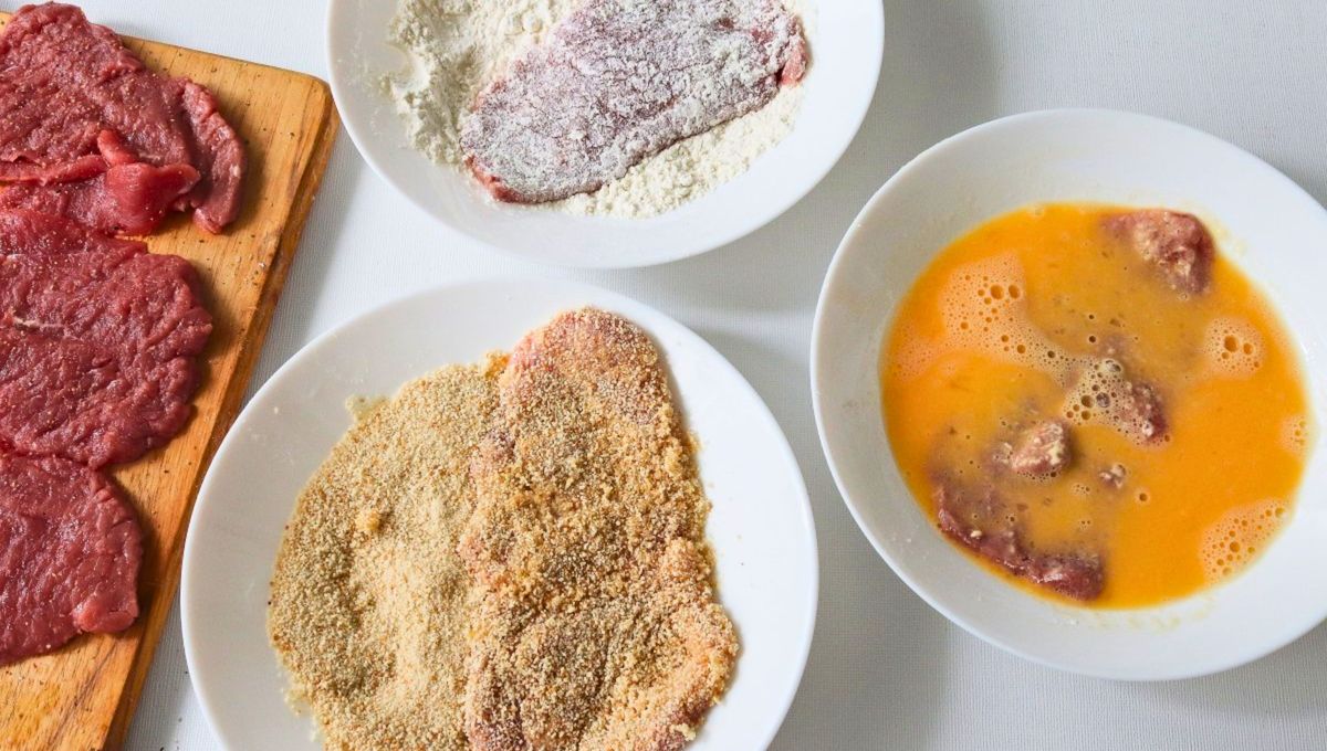 Te explico por qué deberías ponerle unas gotas de vinagre a las milanesas de carne