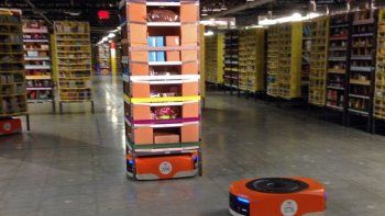 Amazon pone a trabajar a un ejército de robots