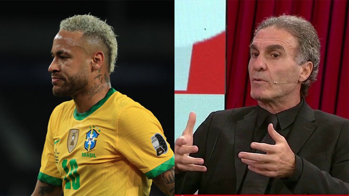 Ruggeri se enojó por algunas actitudes de Neymar