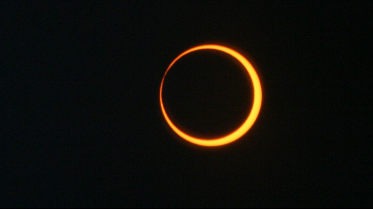 Eclipse solar anular. Este miércoles se podrá ver el famoso Eclipse solar anular. Este miércoles se podrá ver el famoso