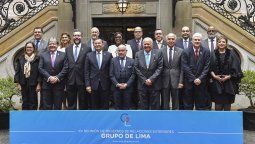 Durante el gobierno de Mauricio Macri, la Argentina había tenido fuerte protagonismo en el Grupo de Lima.