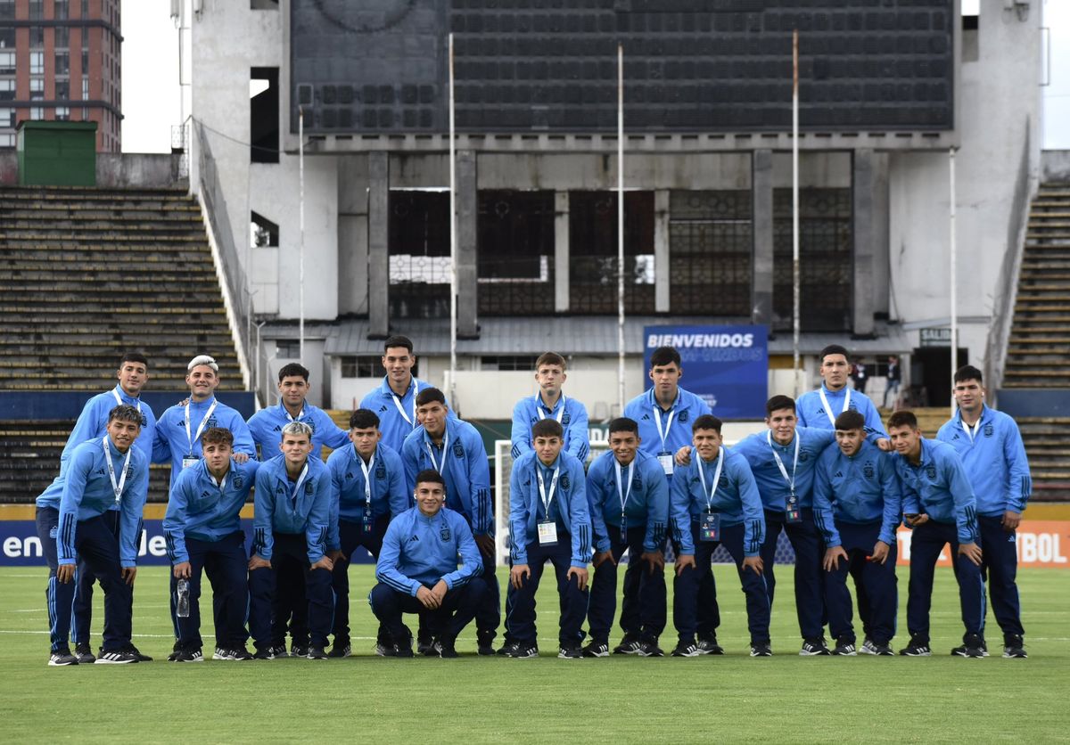 Sudamericano Sub 17 cuándo juega la Selección argentina ante Brasil