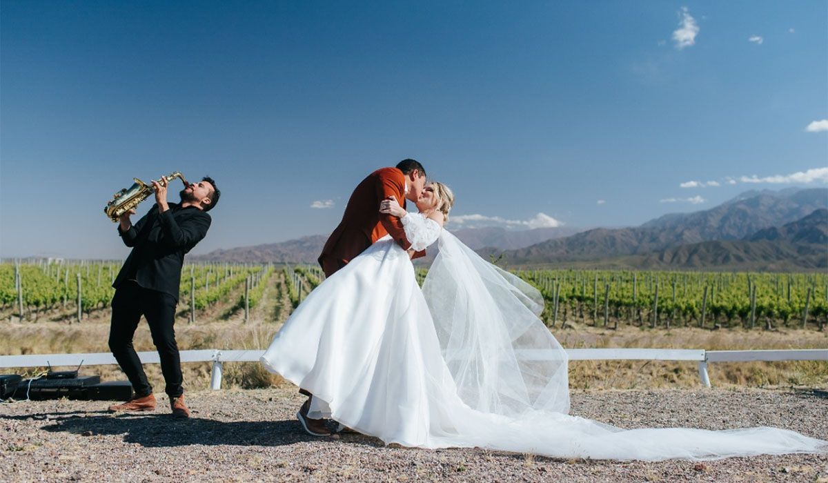 Mendoza es uno de los destinos más elegidos para la celebración de bodas de extranjeros