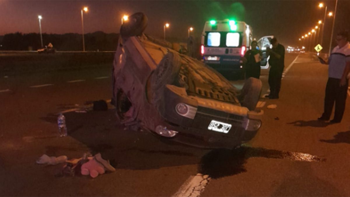 El trágico accidente en la ruta 7 dejó como saldo una persona fallecida.