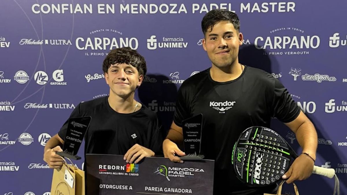 López y Ziza jugarán el FIP Bronze Mendoza 2025.