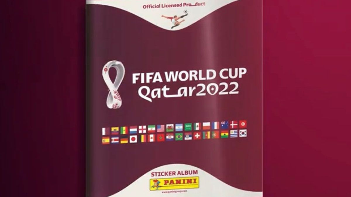 Mundial Qatar 2022: los detalles del álbum de figuritas de Panini