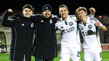 Santino Andino y el Panathinaikos completaron una semana ideal en la Súper Liga de Grecia