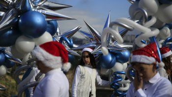 Así celebraron la Navidad en el Mundo