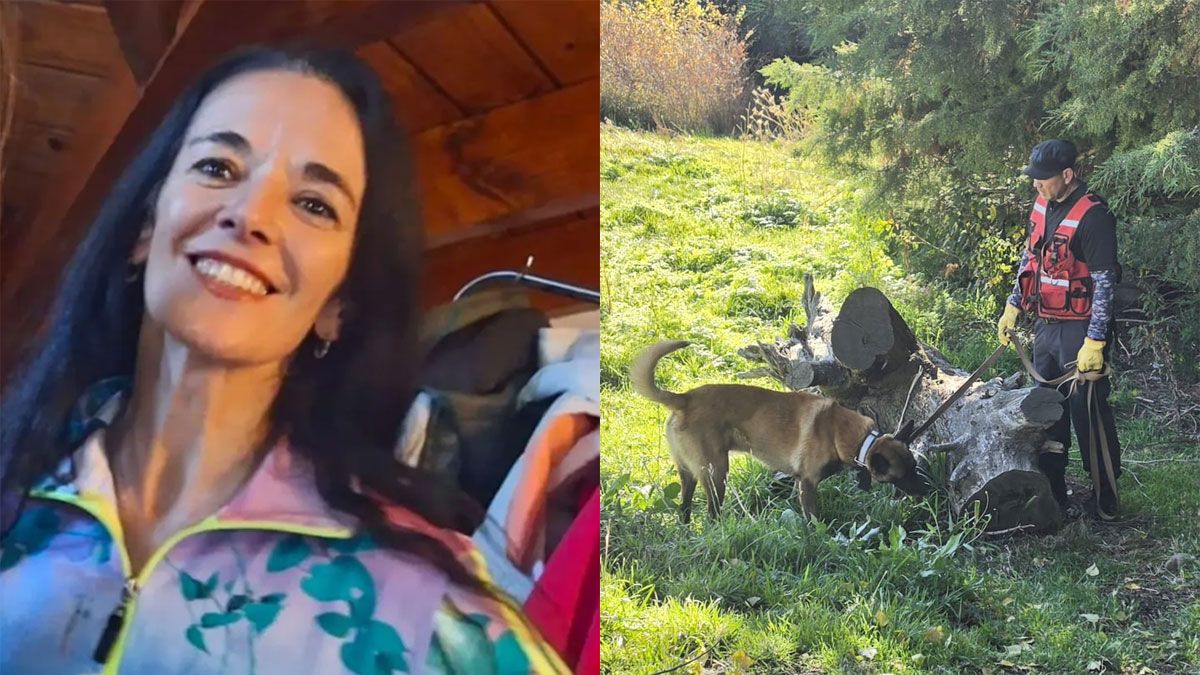 Analía Corte, la mujer de Bariloche que está desaparecida y es intensamente buscada.
