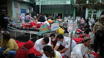 Indonesia: más de 160 muertos por un terremoto