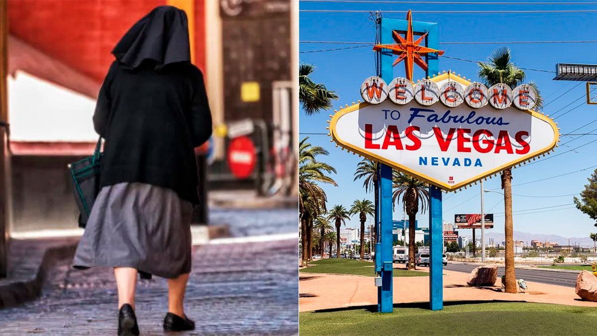 La monja se volvió adicta a las apuestas.