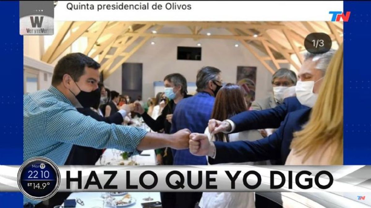 Tras el festejo en Olivos, se conocieron fotos de una fiesta de fin de año