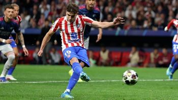 Julián Álvarez marcó, pero Atlético de Madrid no pudo con Arsenal en la la semi de ida de la Champions League