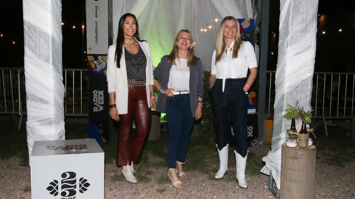 Sabrina Salvi, Sara González y Paola Piquer.