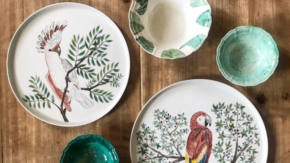 Reciclaje: convertí losn platos rotos en objetos útiles y espectaculares.