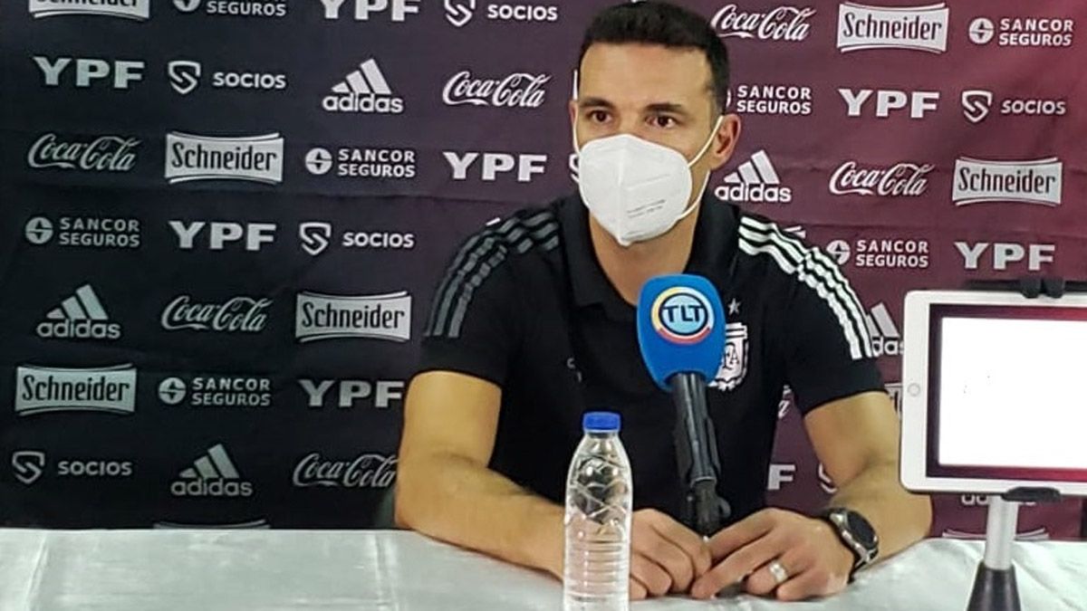 Scaloni habló de Brasil, próximo rival de la Argentina