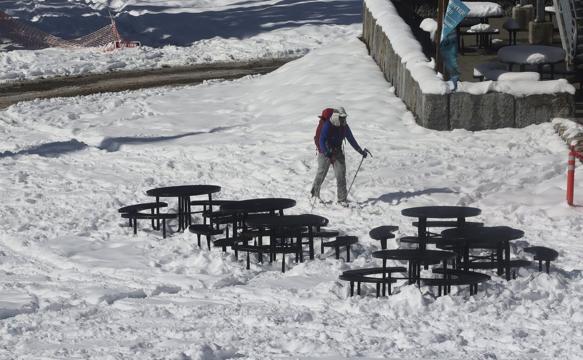Una parte de Colorado podría verse cubierta de nieve. Una parte de Colorado podría verse cubierta de nieve.