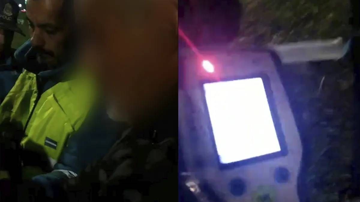 Un hombre borracho escapó de un control y atropelló a un policía