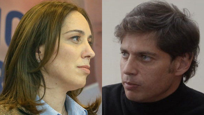 Se puso picante el duelo entre María Vidal y Axel Kicillof en Buenos Aires