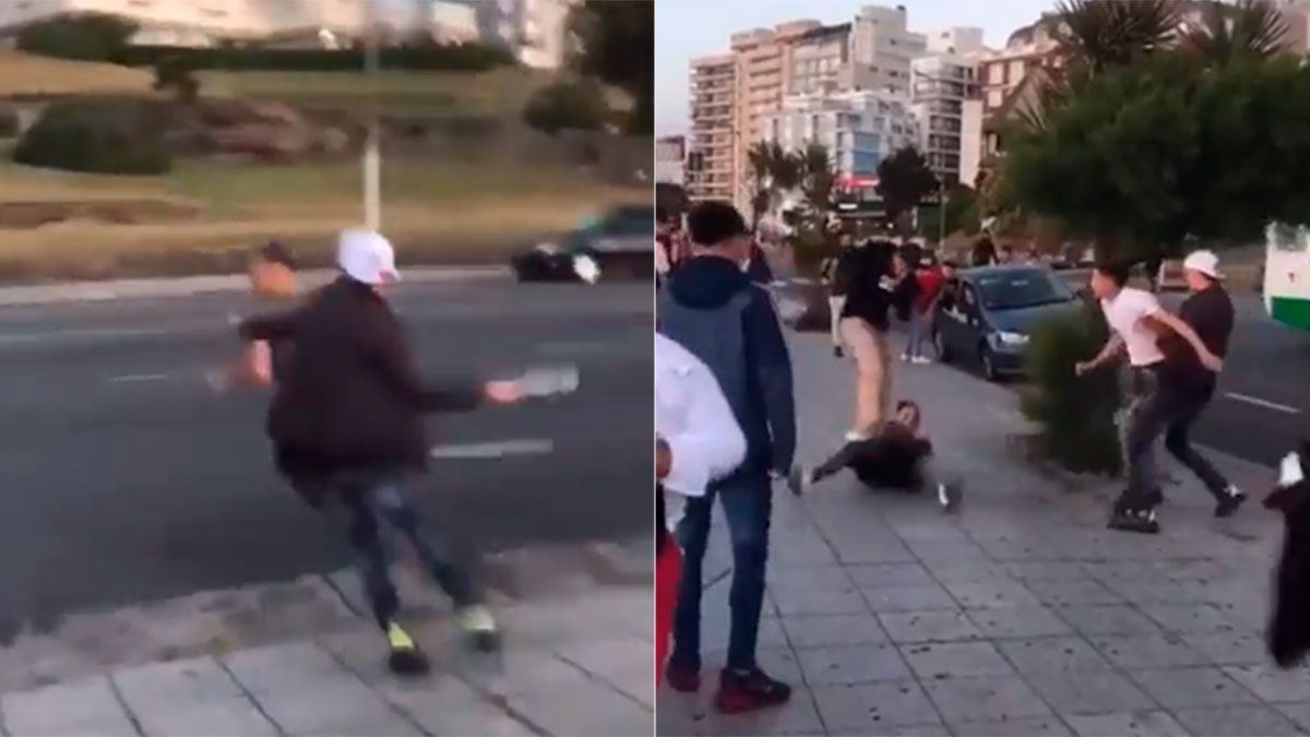 Un joven sufrió una fractura de cráneo luego de recibir un botellazo en la cabeza en Mar del Plata.