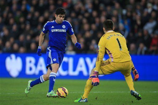 Goleada del Chelsea que se mantiene arriba