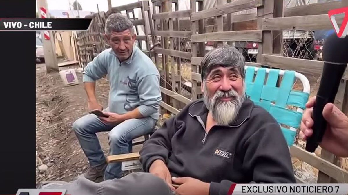 Camioneros mendocinos varados en Chile. Las caras dicen mucho.