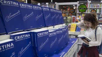 Sinceramente, el libro de Cristina, se agotó en todas las librerías de Mendoza