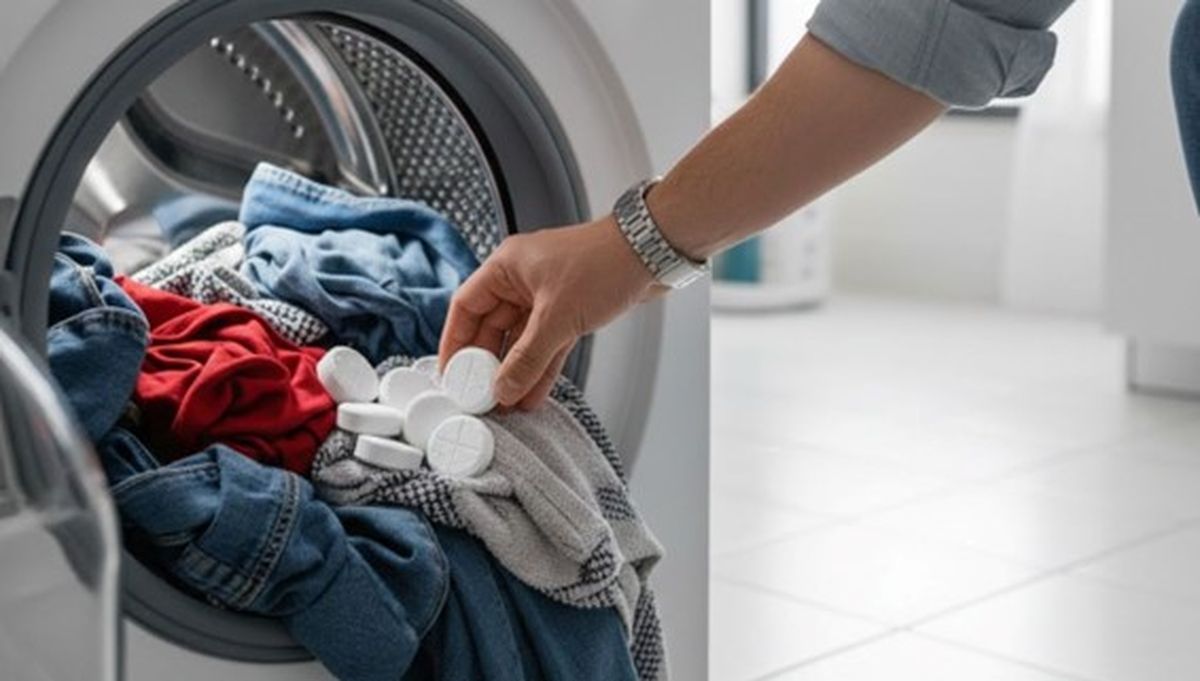 Colocar pastillas del cloro en el lavarropas: por qué recomiendan hacerlo y para qué sirve