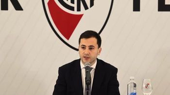El presidente de River se lamentó por cómo decidieron el destino de los jugadores del container El presidente de River se lamentó por cómo decidieron el destino de los jugadores del container