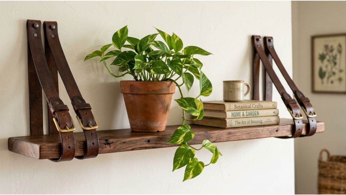 Aprendé estas ideas DIY reciclando cinturones viejos. Foto: Gemini Aprendé estas ideas DIY reciclando cinturones viejos. Foto: Gemini
