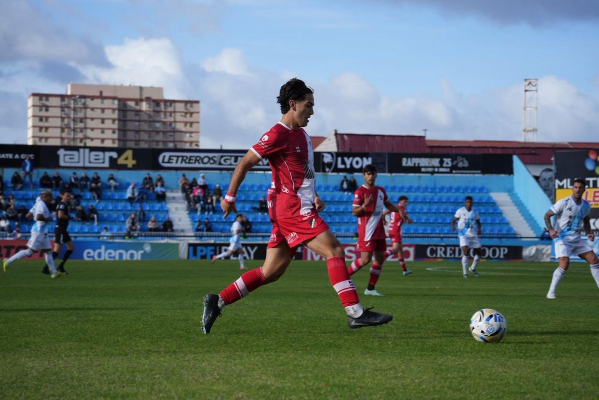 Mirko Bonfigli fue el autor de uno de los goles de Deportivo Maipú en la goleada a Temperley. Foto: Gentileza Deportivo Maipú.