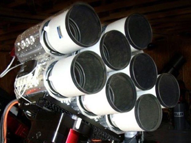 Descubren siete galaxias con un nuevo tipo de telescopio