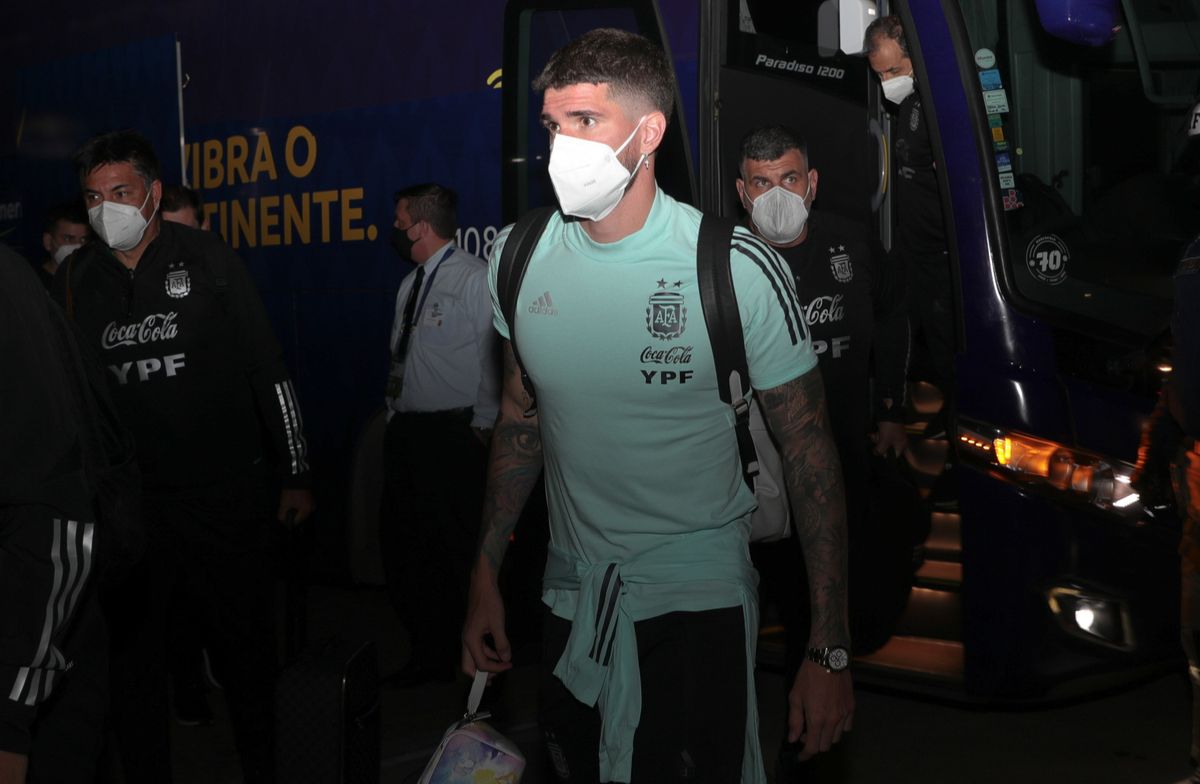 Rodrigo De Paul será titular en la Selección Argentina ante Chile.